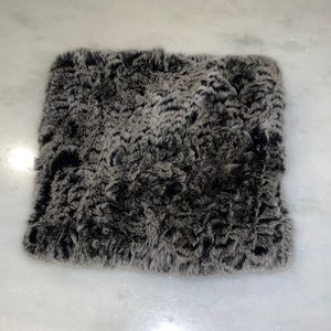100 % Rabbit fur neck warmer